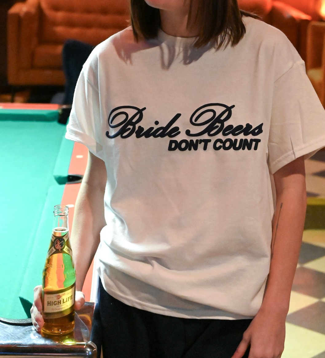 bride beers tee