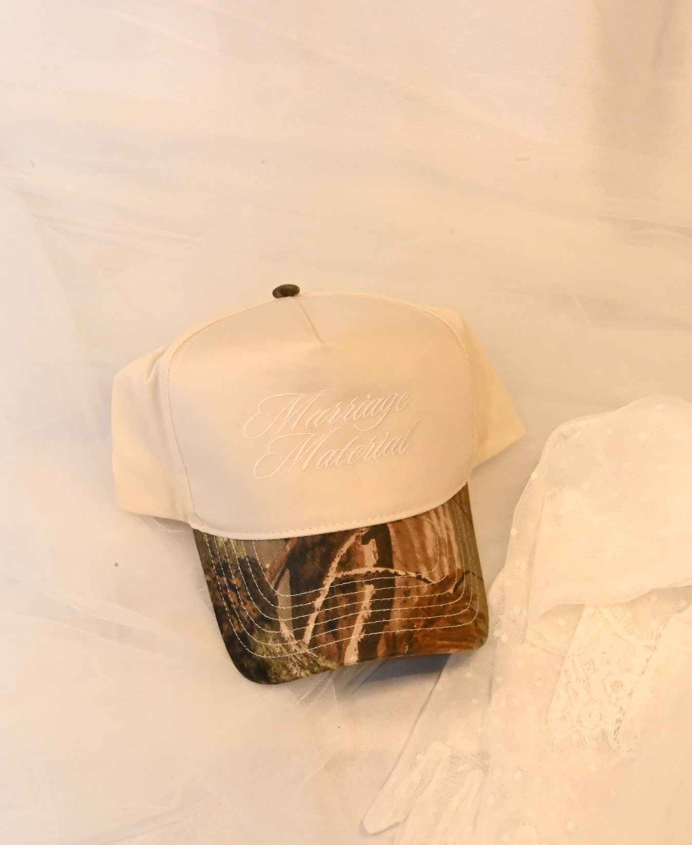 marriage material trucker hat