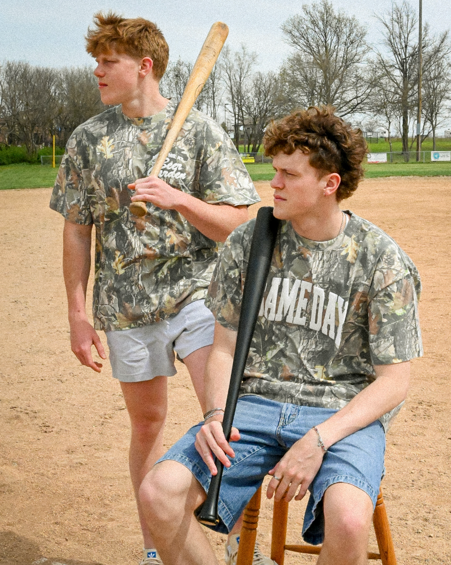 game day camo tee