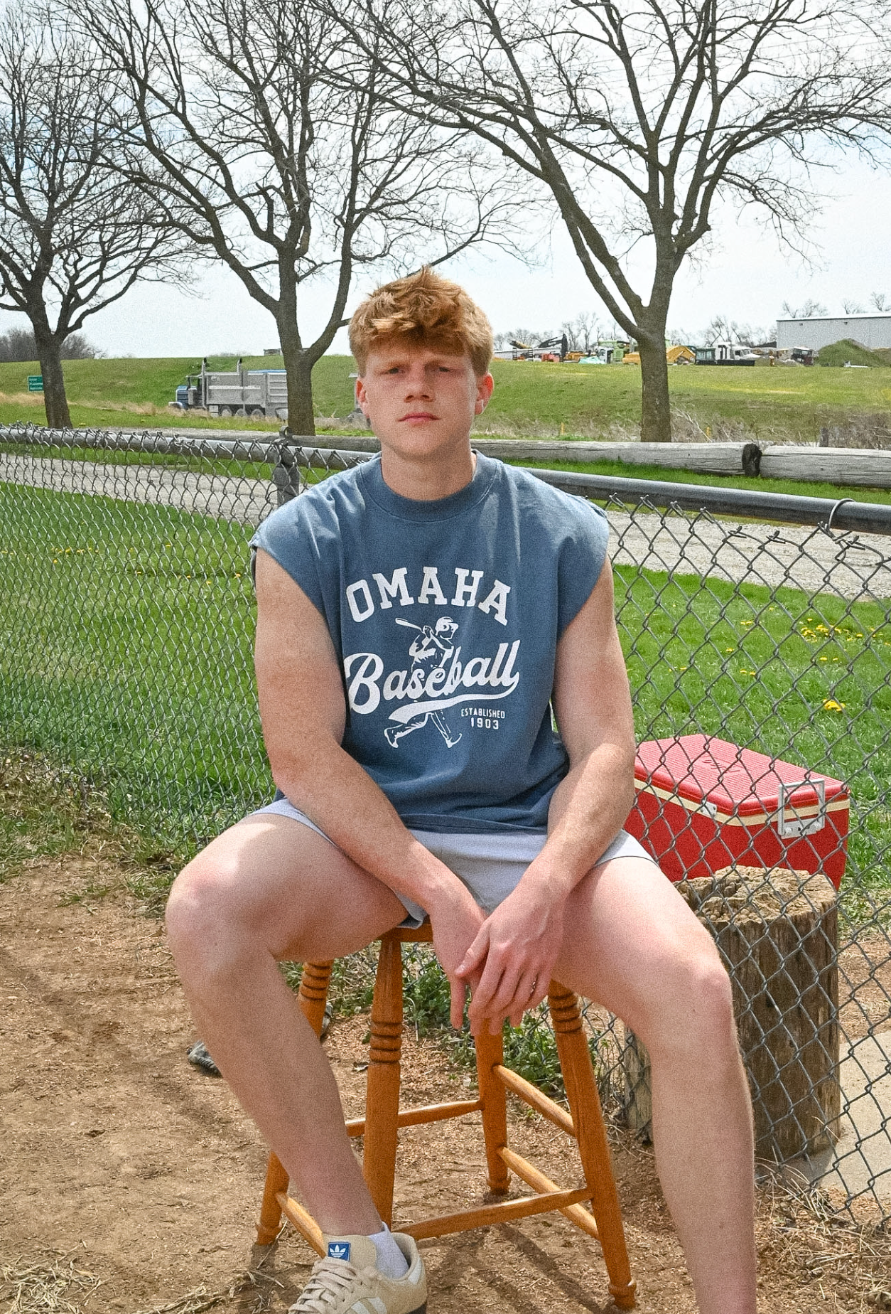 omaha baseball muscle tee