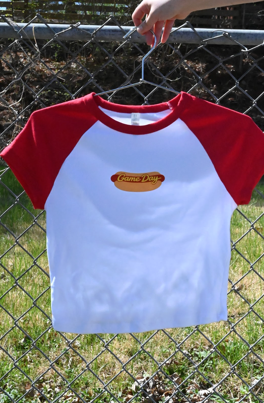 game day glizzy baby tee