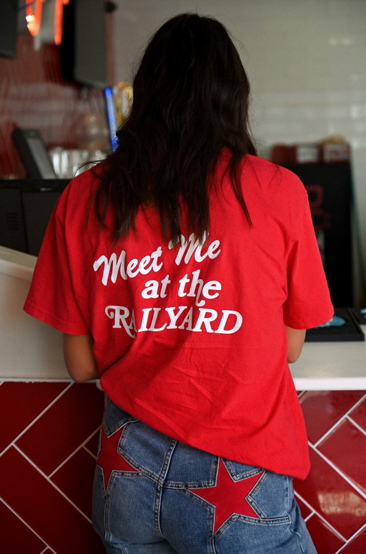 Meet Me at the Railyard Tee