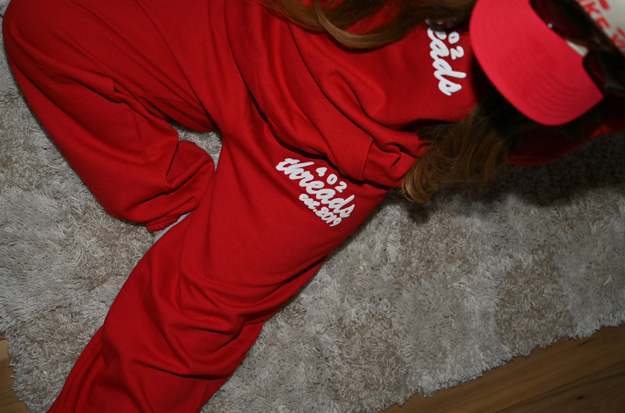 402threads Sweatpants - Red