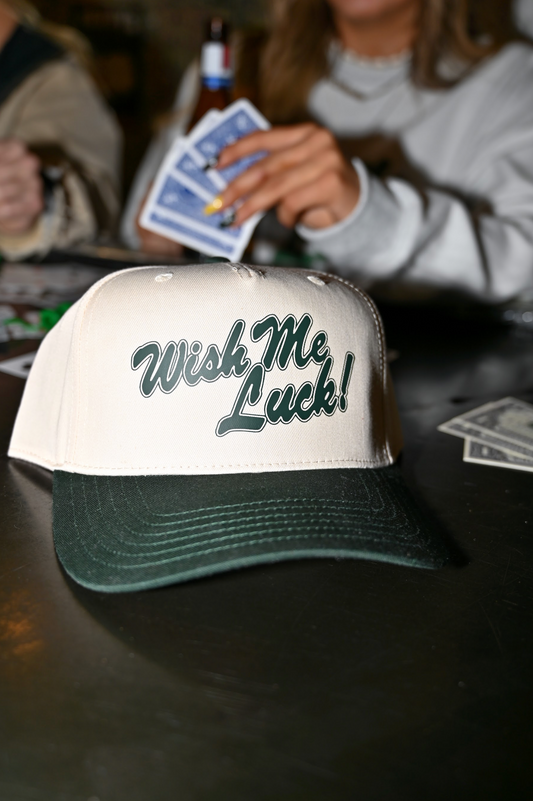 Wish Me Luck! Trucker Hat