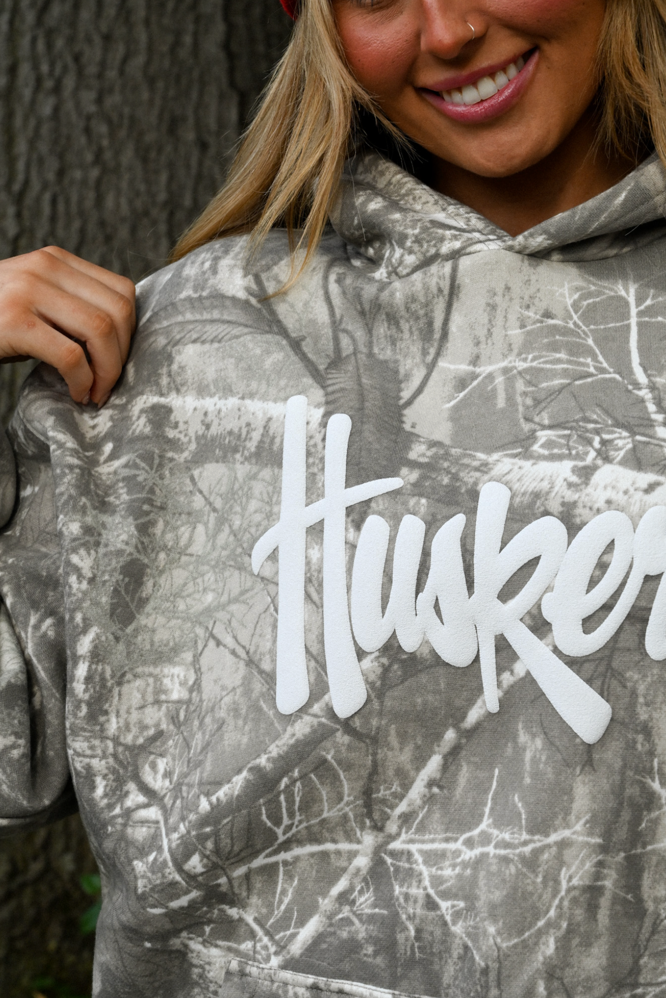 Huskers Li Camo Hoodie