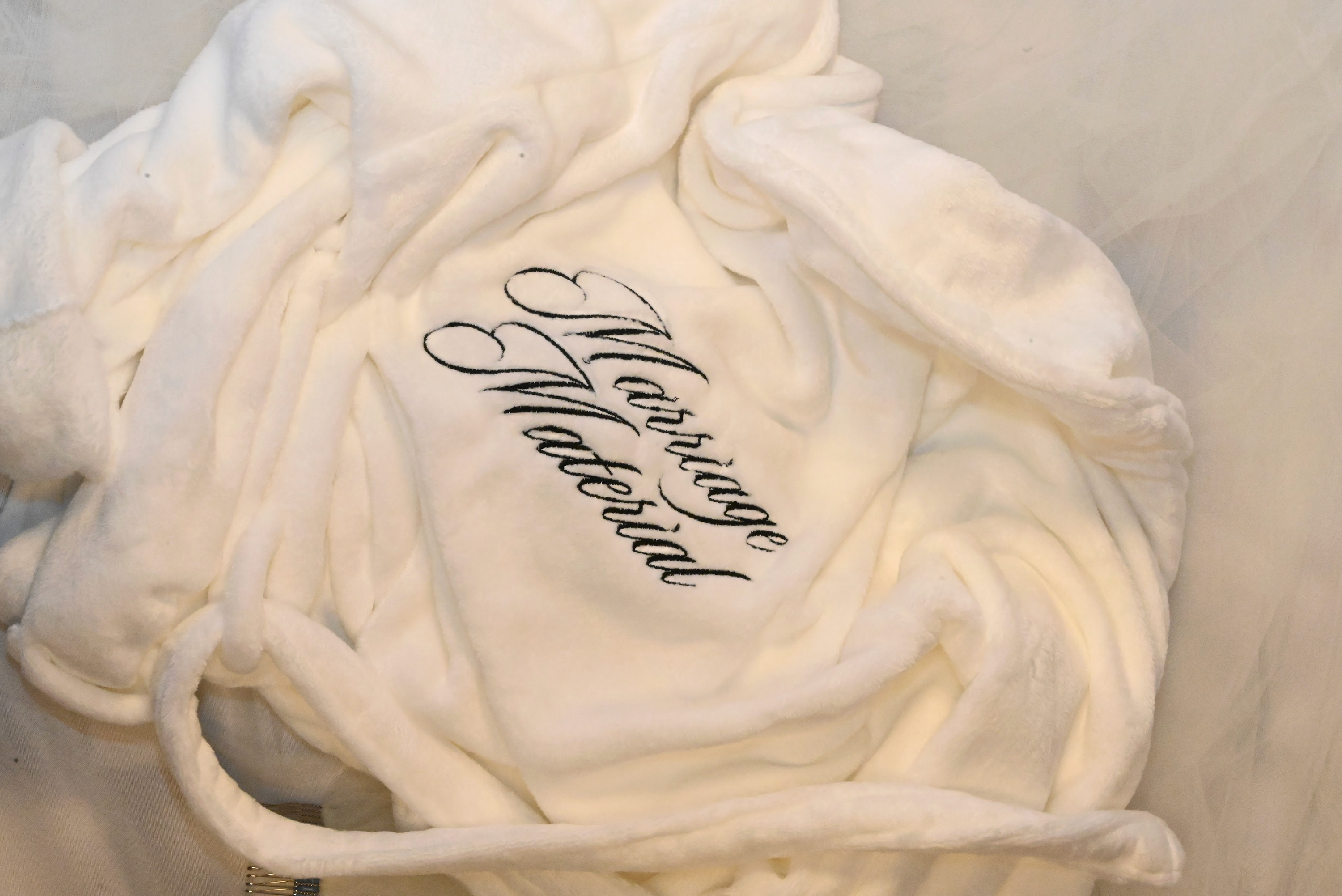 marriage material robe