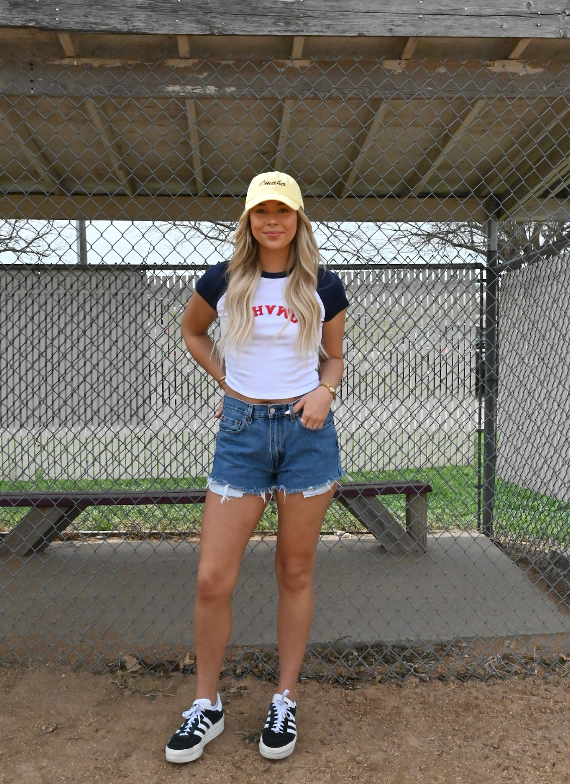 omaha upside down baby tee