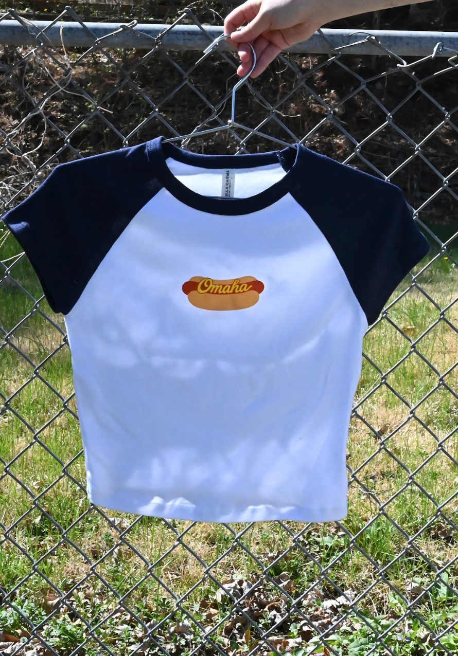 omaha glizzy baby tee