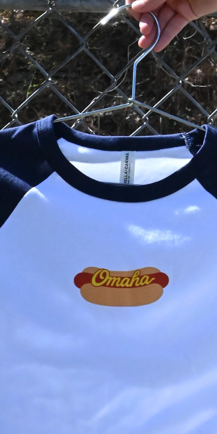 omaha glizzy baby tee