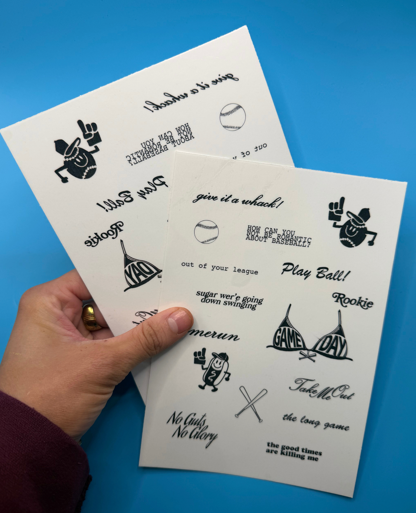 take me out temp tat pack