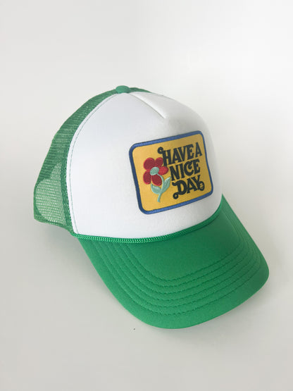 Have a Nice Day Trucker Hat - 2 Colors