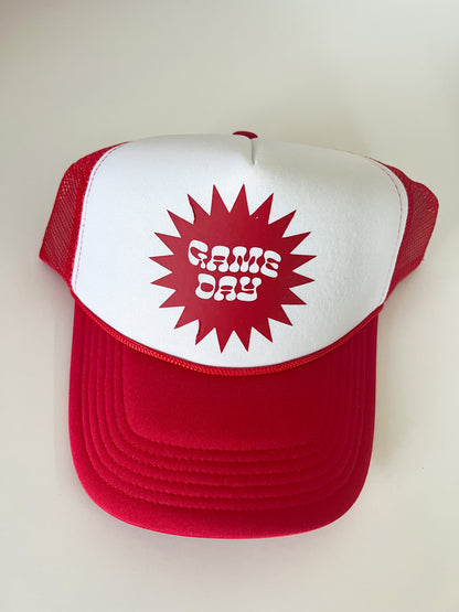 IMPERFECT Game Day Burst Trucker Hat