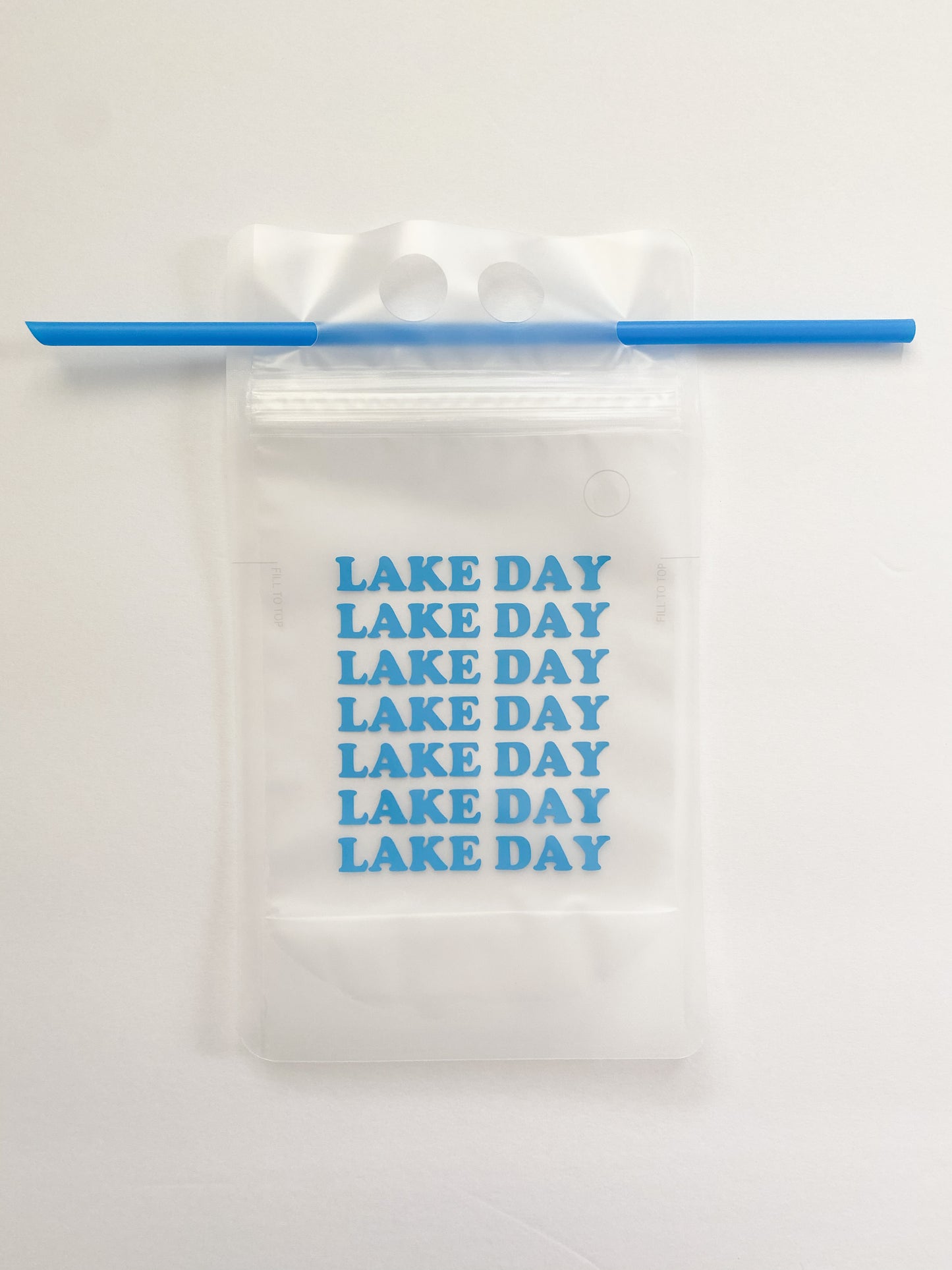 Lake Day Party Pouch - Blue